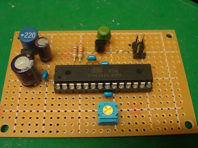 電界強度計AVR基板表