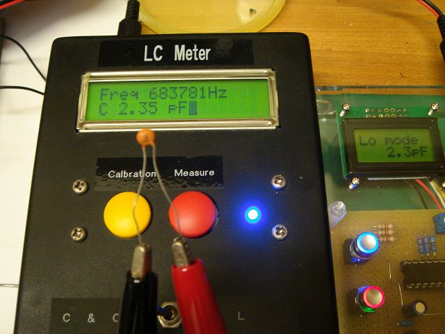 容量計とLCメーターの比較１