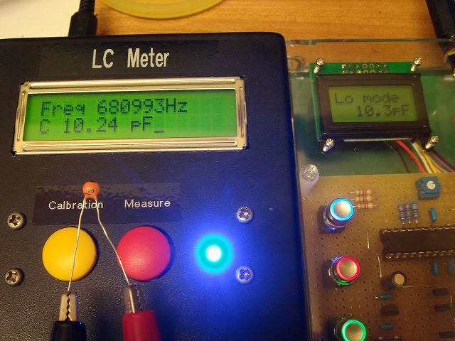 容量計とLCメーターの比較２