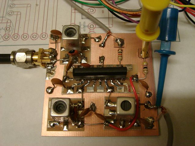 TA7358 RF and MIX board