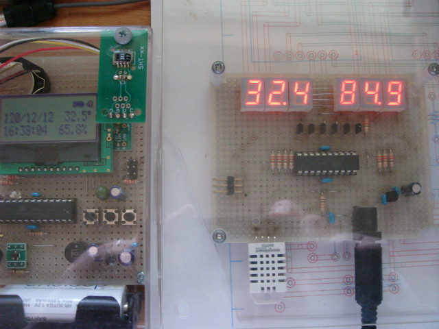 DHT22温度計・湿度計