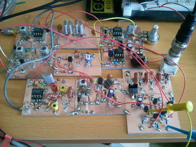 7MHz-QRP-CWトランシーバーの製作