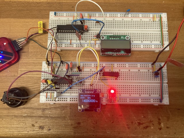 si5351aシグナルジェネレーター開発