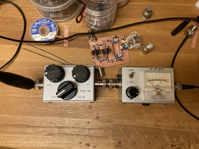 QRPアンテナチューナーとQRP-SWRメーター