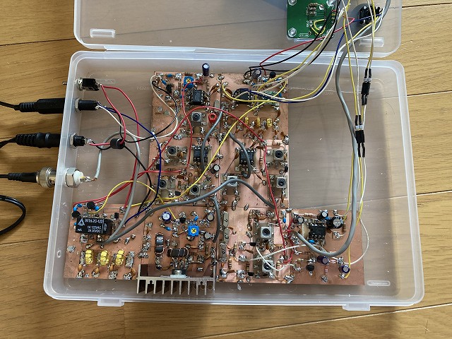 si5351a-VFOを使用した50MHz-AMトランシーバーの製作