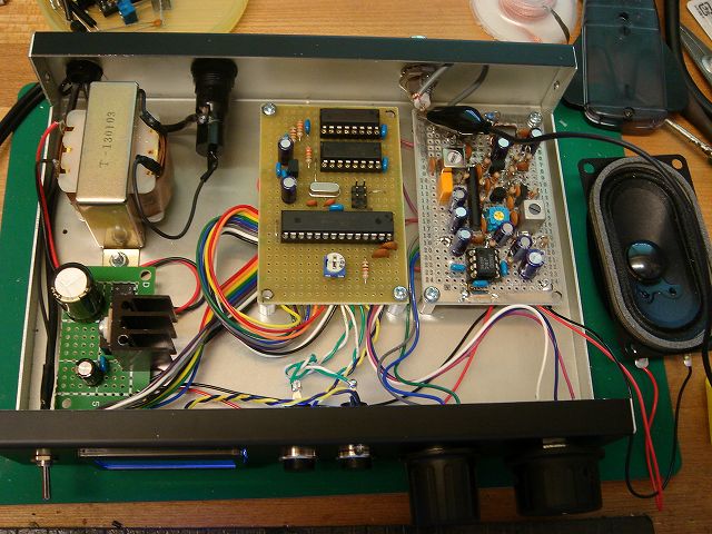 PLL-VFOを使った短波受信機の製作