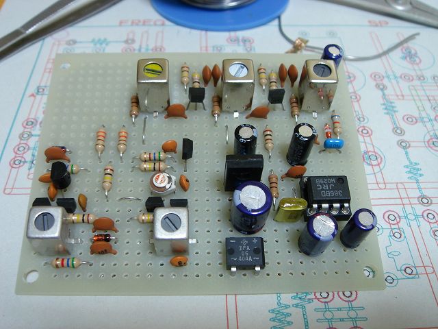 短波ラジオの製作その４