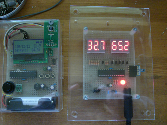 HDC1000を使った温度計・湿度計の製作
